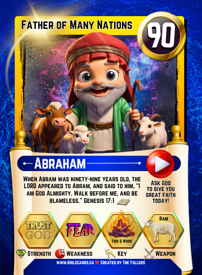 Generations Edition Bible Cards - Pack of 29 Trading Cards