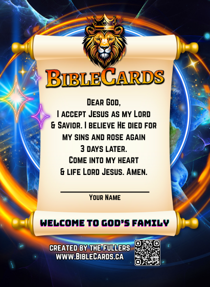 Genesis Edition Bible Cards - Pack of 26 Trading Cards