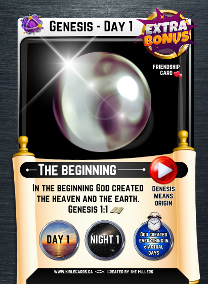 Generations Edition Bible Cards - Pack of 29 Trading Cards