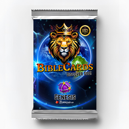 Genesis Edition Bible Cards - Pack of 26 Trading Cards