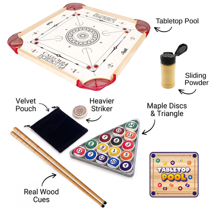 Classic Tabletop Pool Game