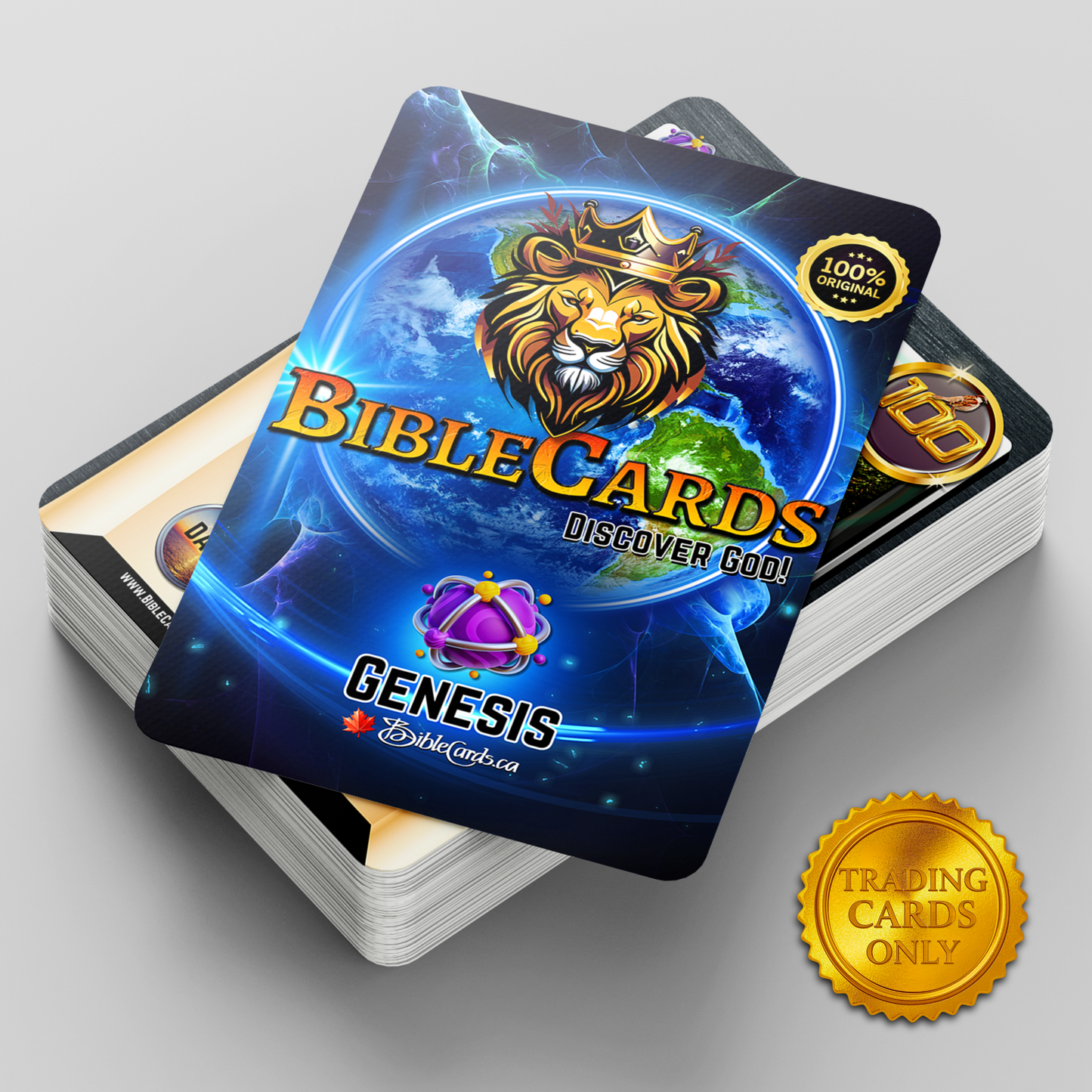 Genesis Edition Bible Cards - Pack of 26 Trading Cards