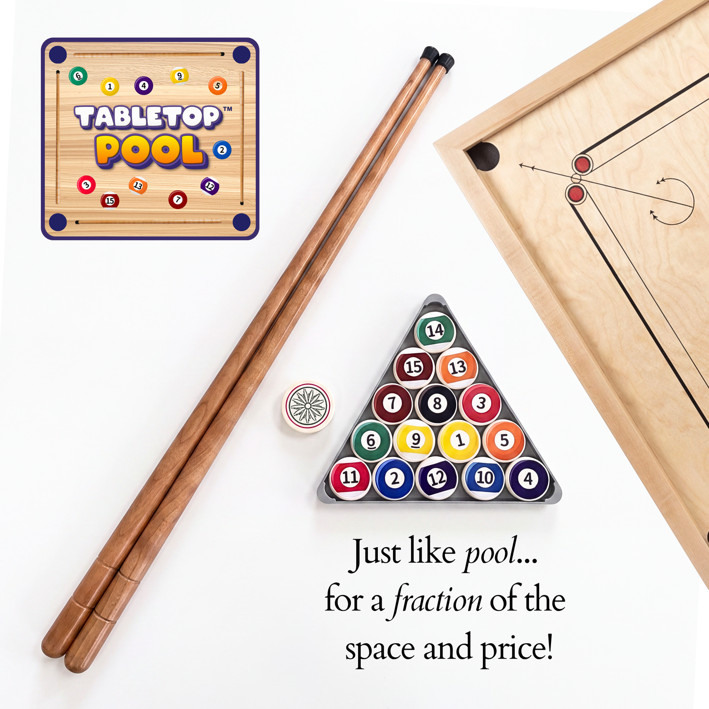Plateau King Carrom (fabriqué au Canada)