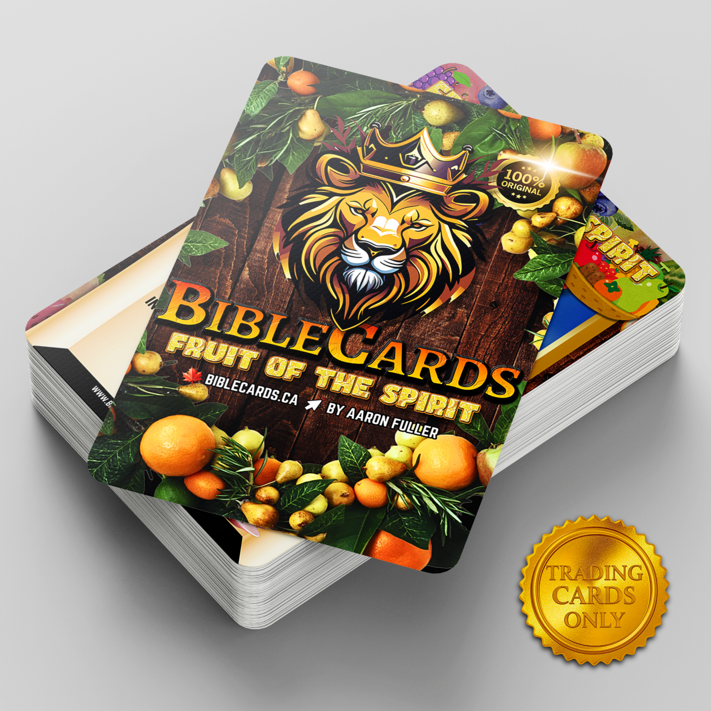Fruit of The Spirit Edition Bible Cards - Pack of 29 Trading Cards