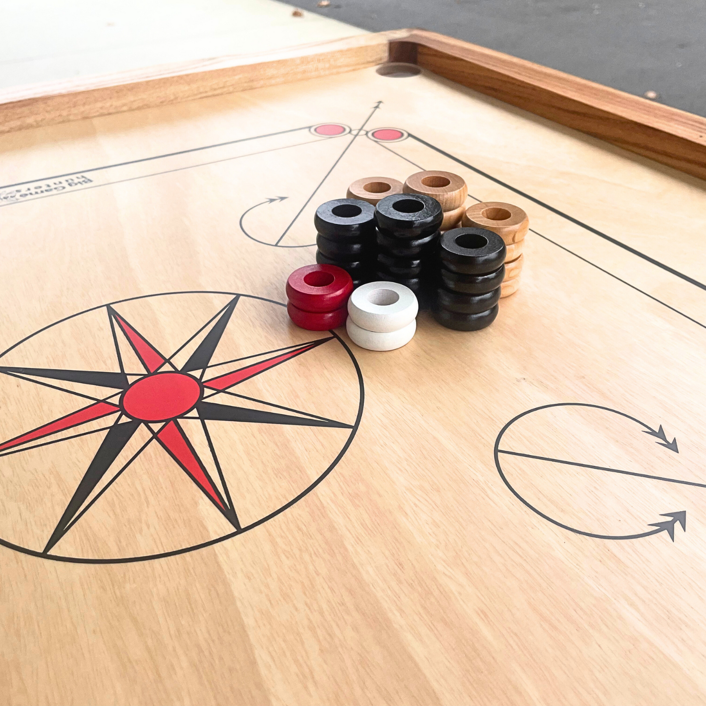 30 Anneaux Pinnochi / Pichenotte Rouges et Verts - (Rouge / Vert/ Naturel/ Noir / Blanc) - Anneaux De Pichenottes - Game Accessories / Accessoires De Jeu